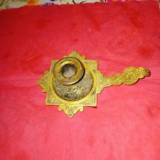 ANCIEN XIX  RAT DE CAVE EN BRONZE BON ETAT