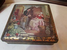 ancienne boite a biscuits en