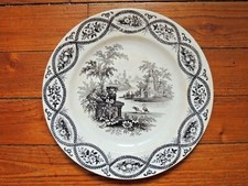 Assiette en faïence David