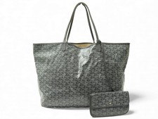 SAC A MAIN GOYARD CABAS SAINT LOUIS GM TOILE GOYARDINE GRIS PURSE HAND BAG TOTE