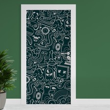 Affiche De Porte "Doodles 2"