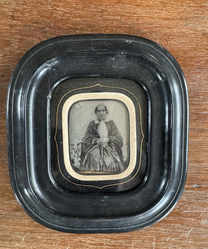 Daguerreotype femme - daguerreotype,