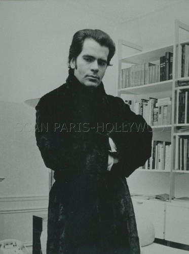Karl lagerfeld 1970s photo - karl,