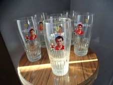 LOT 6 VERRES BIERE JUPILER