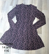 Awesome 14 ANS FILLE : Robe Mi