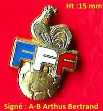 FFF_ Fédération Française  Foot   -Signé  A-B  Arthus Bertrand Paris*