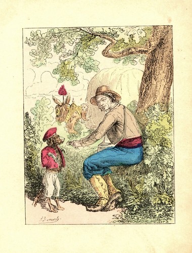 Chien savant cirque 1872 - 1872,