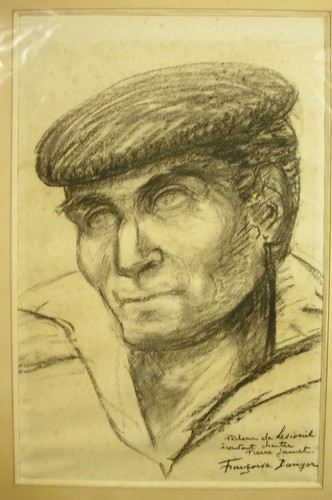 Pêcheur écoutant pierre - pêcheur,