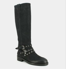 Botte en cuir noir Jonak Neuve