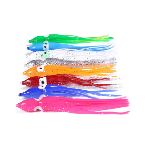 Lot leurres souples en - de, 6