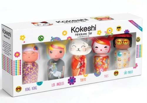 Kokeshi coffret miniature - kokeshi,
