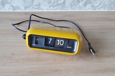 PENDULE DE TABLE - HORLOGE A BASCULE MODELE BOCH UDW2 / CIRCA 1970