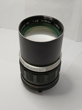 Objectif photo Minolta MC Tele Rokkor-PF 135mm f/2.8, FONCTIONNE, MAIS LIRE