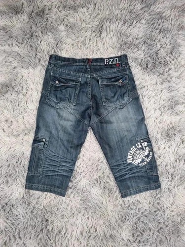 Short jeans bleu y2k - jeans,