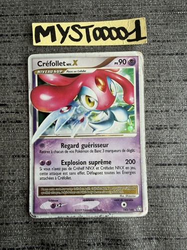 Carte pokémon crefollet niv - pokémon, x