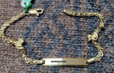 BRACELET with plate for