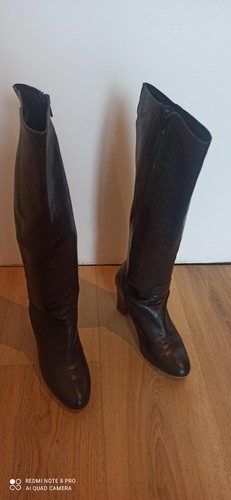 Minelli bottes talons cuir - , à