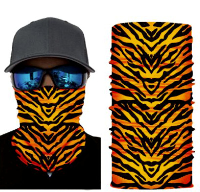 Orange tiger stripes - 2,