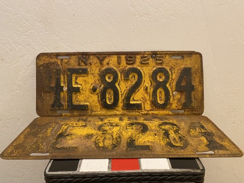 1925 new york license - new,