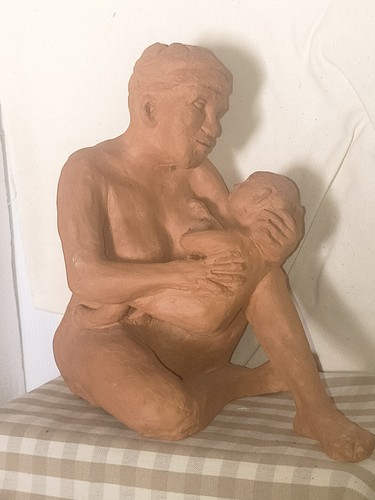 Sculpture terre cuite