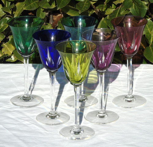 Service verres de couleur - 6,