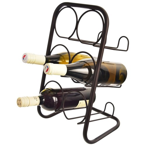 Casier vin métal noir - à,
