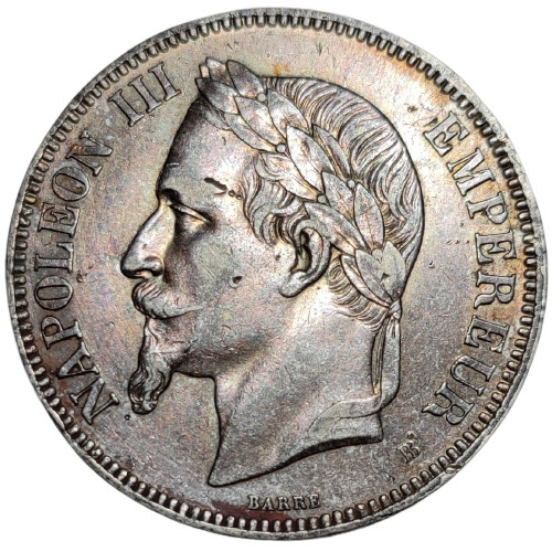 Napoléon iii francs tête - napoléon, 5