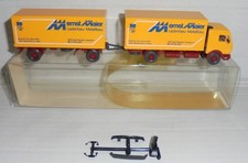 WIKING 459/227 MB Boîte de Camion Maier Magasin Avec Accessoires H0 en Ovp #F7#