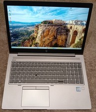 HP ZBOOK 15U G6 - i5-8265U  1.60 GHz - 8GB Ram - SSD M2 250 GB Dalle neuve