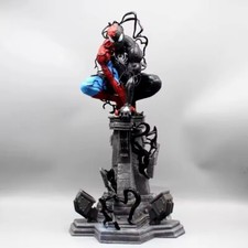Statue Figurine Marvel Spiderman Venom 40cm Collection Cadeau Comics Décoration