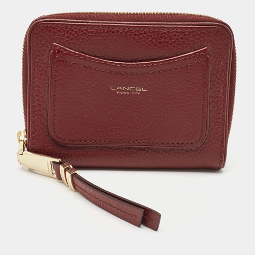 Portefeuille compact zippé - , en