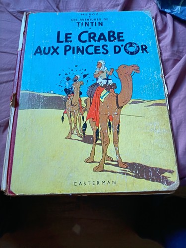 Tintin crabe aux pinces - tintin,
