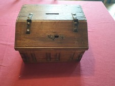 Tronc D Eglise Catholic Piggy Box Antic