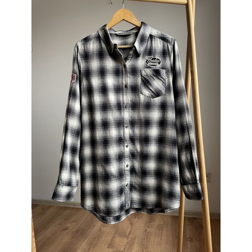 Chemise carreaux imprimée - à,