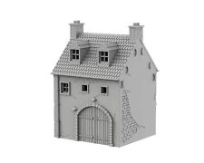 SMALL HOUSE MAISON 1D - 3D PRINTED Décor Wargame Terrain Bolt Action WWII