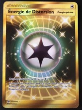 Carte Pokemon ENERGIE DE DISTORSION 123/111 Secrète Soleil et Lune 4 SL4 FR NEUF