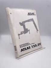 Atlas / Grue / 125.2 V/ Liste Pièces Détachées / Pièces List / Trilingue