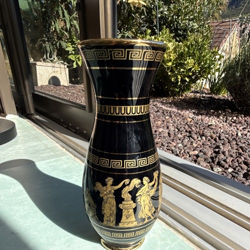 Vase vintage grec fait - , main