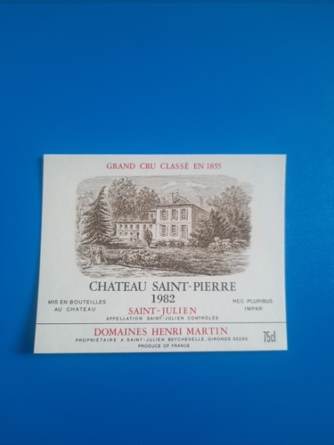 Etiquette vin château - etiquette,