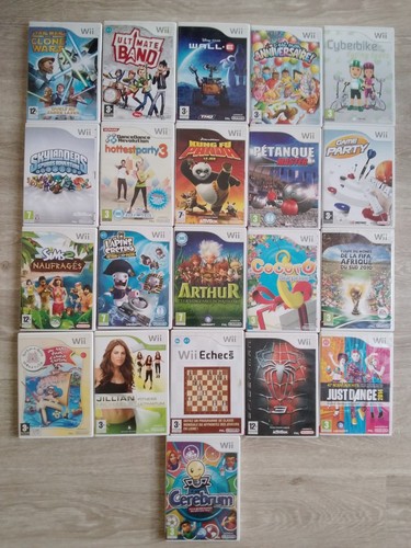 Nintendo wii lot jeu - nintendo,