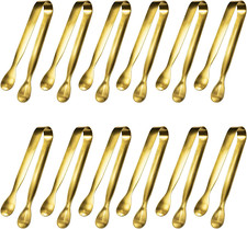 12 Pcs Serving Tongs, Small