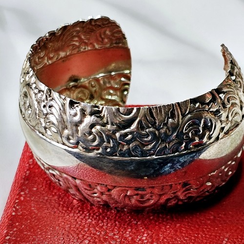 Bracelet manchette plaqué - manchette,