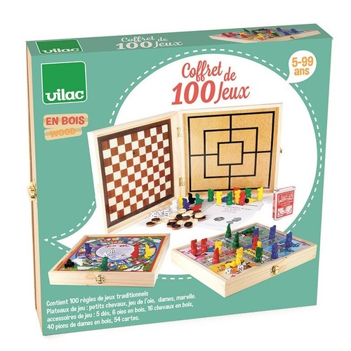 Coffret 100 jeux - coffret,