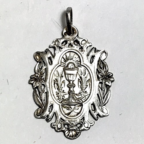 Xixe medaille ajourée argent - xixe,