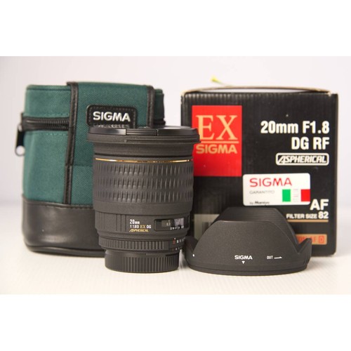 Objectif sigma usagé 20mm - sigma, f