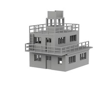 RAF AIRFIELD TOWER ONLY 3D Décor Wargame Terrain Bolt Action WWII
