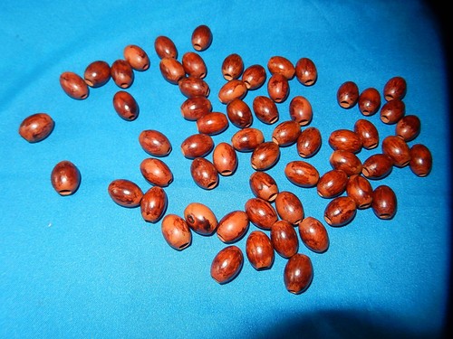 Anciennes grosses perles en - anciennes,