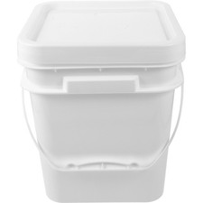  Seau de peinture domestique Récipient en plastique Seau de peinture