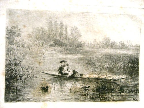 Estampe gravure - estampe,
