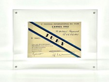 QUENEAU, Raymond - Carte du Jury du Festival de Cannes 1952